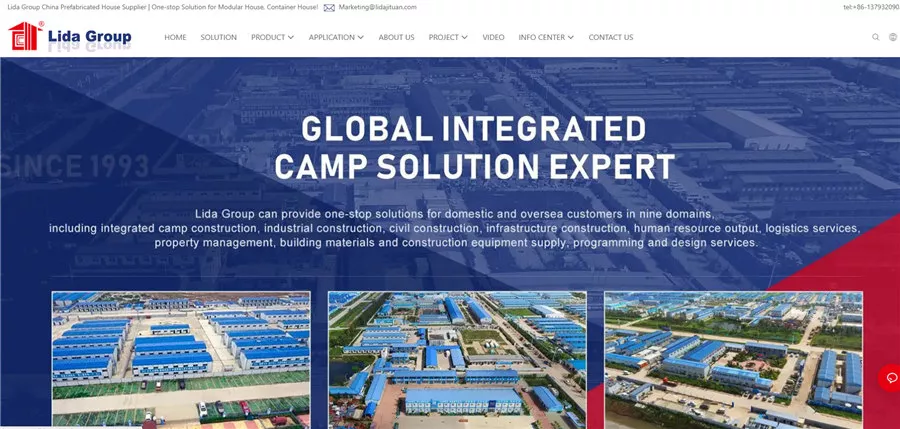 Lida Group modular integrated camp project
